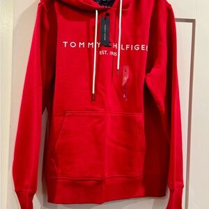 Tommy Hilfiger Embroidered Tommy Logo Hoodie